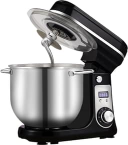 Benelux Select Deegmixer – Deeg Mixer – Deeg Mixer Keukenmachine – 1200 W – Met Accessoires - 6 Snelheden + Pulse - 35,1 × 28,5 × 31,2 cm — thumbnail 1