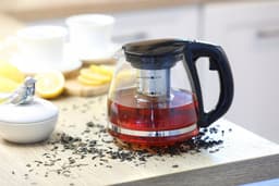 Berretti Martibello Glazen Theepot met Zetgroep 1,5L - Elegant & Stevig — thumbnail 2