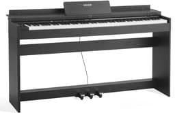 VEVOR Digitale Piano, 88 Toetsen Volledig Gewogen, Aanslaggevoelige Elektrische Piano met Meubelstandaard, Voeding, Drievoudig Pedaal, 680 Toetsen, Ondersteunt Draadloze Verbinding, met Hoofdtelefoon, voor Beginners — thumbnail 2