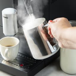 DOMO DO1150K Volautomatische Espressomachine - Met Melkopschuimer - 19 Bar - Zwart — thumbnail 5