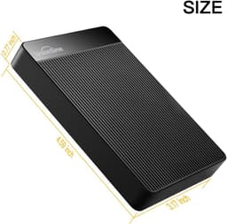 Externe Harde Schijf 5TB Ultra Slim Draagbare USB 3.0 HDD — thumbnail 5