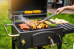 Activa Angular Gold Koolgrill met Gietijzeren Haan - BBQ — thumbnail 2