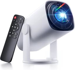 MMP® Draagbare beamer - Beamer - Projector - Mini Beamer - Wit - 20cm x 11cm x 11cm — thumbnail 1