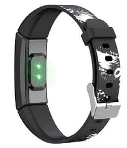 West Watches Model Wood Activity Tracker Stappenteller - Smartband - Sporthorloge Tieners/Kinderen - Zwart - Go — thumbnail 4