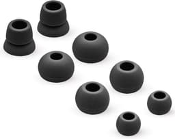 MMOBIEL Siliconen Oordopjes set voor Powerbeats 2 / 3 Wireless (ZWART) hoofdTelefoon 4 Paar — thumbnail 1