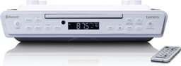 Lenco Keukenradio - FM Radio Bluetooth en CD-speler - KCR-150WH - Wit — thumbnail 1