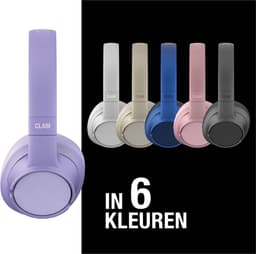 FRESH 'N REBEL Clam Core 3HP3200DL Over-ear Draadloze hoofdtelefoon Paars — thumbnail 4