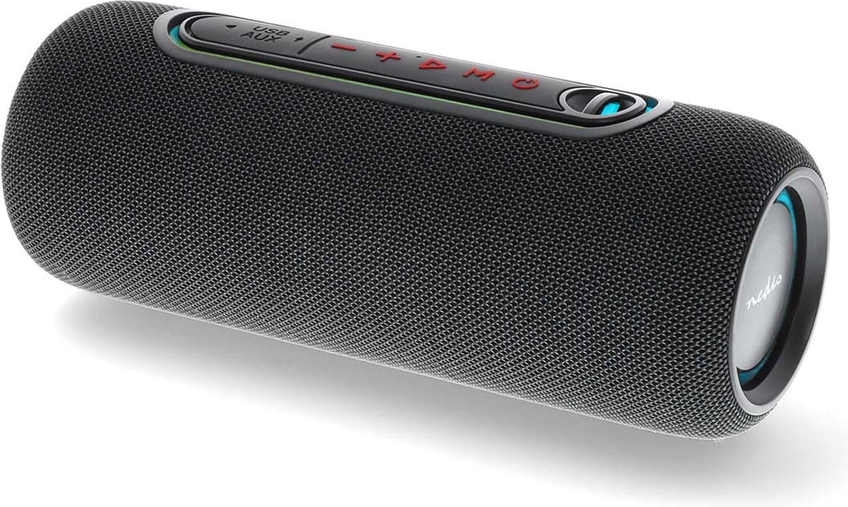 Nedis Bluetooth Speaker - 4 uur - Draagbaar Ontwerp - 30 W - Stereo - Ingebouwde microfoon - X5 - Zwart — afbeelding 1