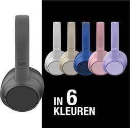 FRESH 'N REBEL Clam Fuse met 3HP3300SG Over-ear Draadloze hoofdtelefoon Zwart — thumbnail 4