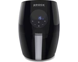 BROCK Digitale Airfryer 3.5L – 1200W Heteluchtfriteuse Zonder Olie – PFAS-vrij, Antiaanbaklaag & Touchscreen – Zwart