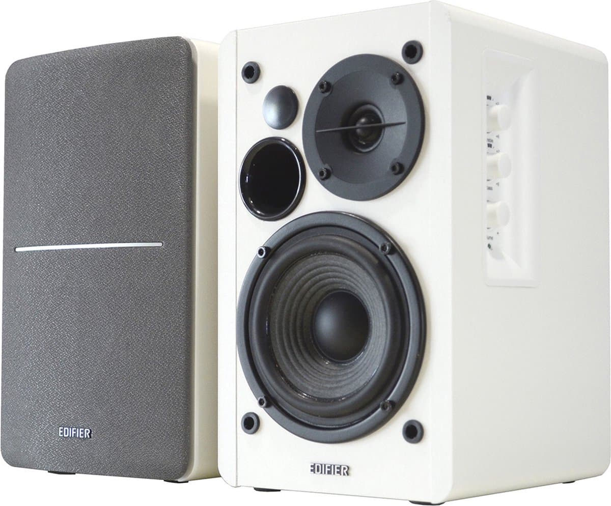 Edifier R1280T - 2.0 Wit - Speaker set — afbeelding 1