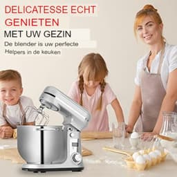 Mixer met Mengkom - Mixer met Kom - Mixer met Mengkom Keukenmachine - Mixer Keukenmachine — thumbnail 3
