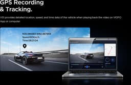 VIOFO VS1 - Dashcam - Compacte 2K HDR Camera met Sony STARVIS 2 - GPS en Dual Band WiFi - Nachtzicht - Parkeerstand - Onopvallend Design voor Auto — thumbnail 3