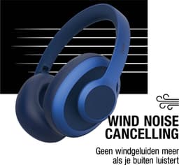 FRESH 'N REBEL Clam Blaze 3HP4200TB Over-ear Draadloze hoofdtelefoon Blauw — thumbnail 2