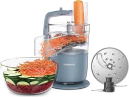 Multipro Keukenmachine - 1.3 Liter Mengkom - Foodprocessor met Mesblad - Hakken/Snijden/Raspen — thumbnail 1