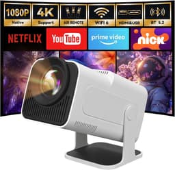 Lexium Mini beamer - Projector - Beamerscherm - Projectiescherm - Outdoor & Indoor Projector - — thumbnail 1