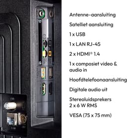 MEDION Full HD TV 80 cm (32 inch) (Smart TV, HDR, VIDAA Store, Netflix, Prime Video, Disney+, DAZN, Paramount+, HbbTV, PVR, Bluetooth), MD 832101 — thumbnail 5