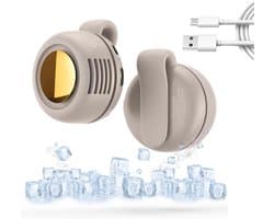Mini Ventilator - Clip-On Ventilator - Oplaadbare USB Ventilator - Portable Clip Fan - Nekventilator - USB Oplaadbare Stille Bladeless Ventilatoren - Verstelbare - Geschikt Voor Buiten, Op Reis En Op Kantoor