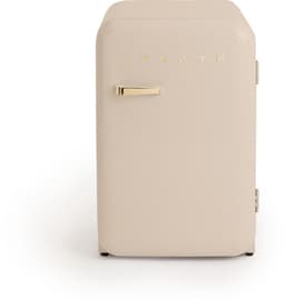 CREATE - Koelkast in retrostijl - Zand - Handvat Goud - FRIDGE RETRO 107L — thumbnail 1