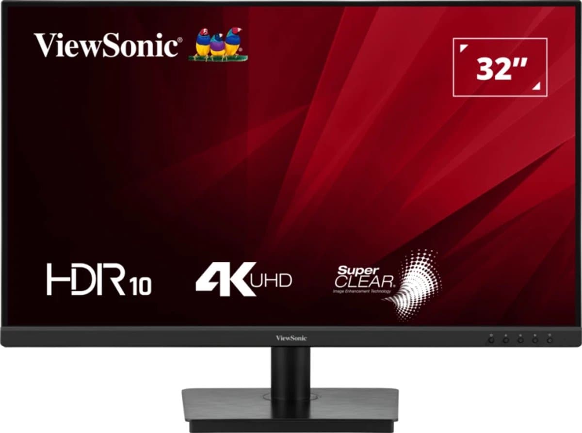 Viewsonic Monitor Schuin Scherm Voor Computer/Laptop 31,5 Inches 4K Uhd Vs19992 — afbeelding 1