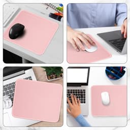 Muismat Lichtroze - Antislip Mousepad 21X18 CM - Gaming Muismat voor Kantoor en Gaming — thumbnail 4