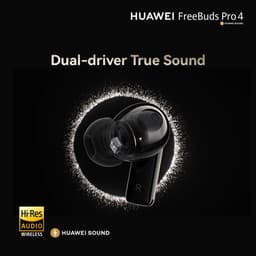 Huawei FreeBuds 4 Pro Zwart — thumbnail 3