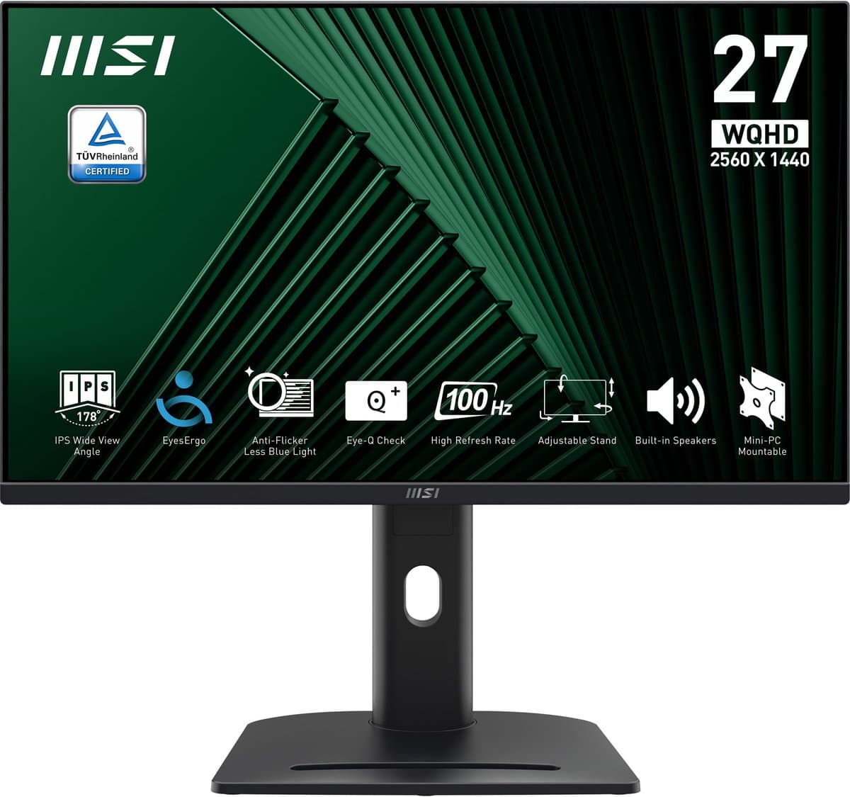 MSI PRO MP275QPG ledmonitor — afbeelding 1