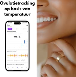 Focus® S2 Smart Ring - Zilver - Maat 6 - AI Coach - Hartslag - Menstruatiecyclus - Slaap Monitor - Herstelscore - Slimme Ring - Sport Prestatie - Stappenteller -IP68 Waterdicht - O2 Meting - Dames - Heren - Wearables - Oplaad Case - beschermring — thumbnail 3
