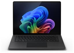 "Microsoft Surface Laptop 7 Copilot+ PC Qualcomm Snapdragon X1E-80-100 38,1 cm (15"") Touchscreen 64 GB LPDDR5x-SDRAM 1 TB SSD Wi-Fi 7 (802.11be) Windows 11 Pro Zwart" — thumbnail 1