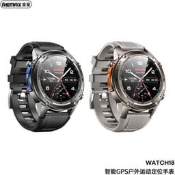 Remax WATCH18 - SmartWatch - Intelligent GPS Outdoor Sports Positioning Watch - Zilver — thumbnail 3