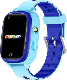 DEPLAY 4G KidsWatch Hero - GPS Horloge Kind - Smartwatch Kinderen - Kinderhorloge - Smartwatch Kind - Kinder Smartwatch - Blauw — thumbnail 1