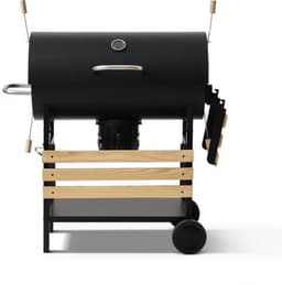 Houtskoolbarbecue - Kookbox - Mike Evolution - 142 x 57 x 112 cm - Zwart — thumbnail 1