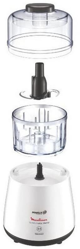 Moulinex DPA110 elektrische hakmolen 0,5 l Wit 1000 W — thumbnail 2