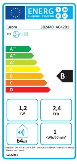 Eurom AC4201 Wifi Caravan and Home airconditioner — thumbnail 2