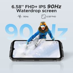 DOOGEE S Punk Pro - Outdoor Smartphone - 20GB RAM +512GB ROM / 2 TB TF- 10800 mAh & 33W - 128dB Lautsprecher- 6.6'' FHD+ 90Hz -LED Lichteffekt -Face ID - Vingerafdruk - Handschoenmodus - NFC- GPS-Oranje — thumbnail 4