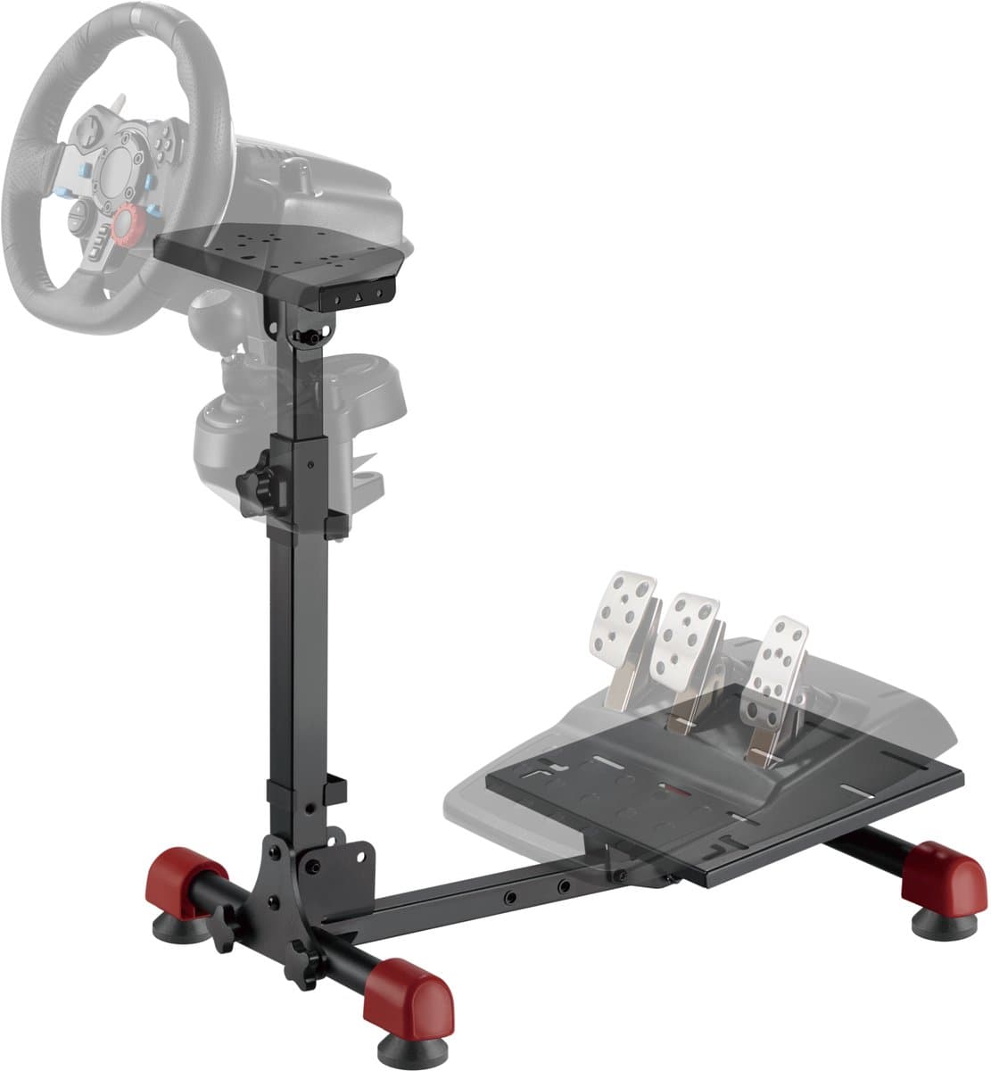 VDD Gaming - Wheel Stand - Racestuur - Sim Racing Cockpit - Race Cockpit - Opvouwbaar - Geschikt voor - Logitec - PXN - Fanatec - Thrustmaster - In Hoogte Verstelbaar - Kantelbaar — afbeelding 1