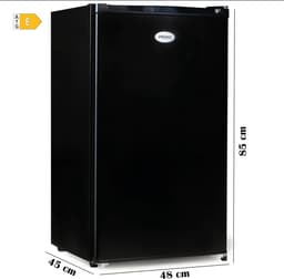RFWR® Compacte Tafelmodel Koelkast - 88L - Energielabel E - Zwart — thumbnail 4