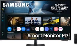 Samsung Smart Monitor M7 LS43FM702UUXEN - 4K Smart Monitor - 43 Inch — thumbnail 1