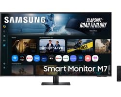 Samsung Smart Monitor M7 LS43FM702UUXEN - 4K Smart Monitor - 43 Inch