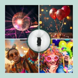 Discobol - Ø 25 cm - zilver — thumbnail 5