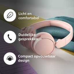 PHILIPS TAH4209PK/00 On-ear Draadloze hoofdtelefoon Roze — thumbnail 5