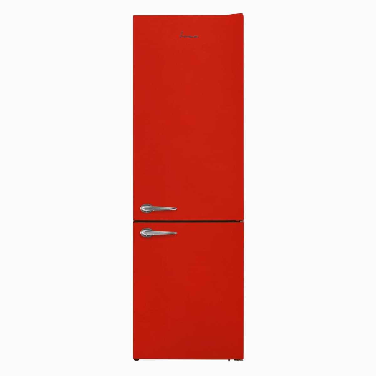 Fram FC-VRL2681RDE++ Koel-vriescombinatie – 268 L – Retro Design – LED Verlichting – Mechanische Bediening – 5 Jaar Garantie – Rood — afbeelding 1