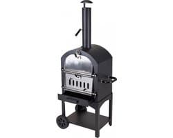 ProGarden Barbecue pizzaoven zwart