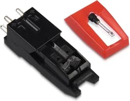 Navaris vervangende naald voor platenspeler – Universele stylus compatibel met Crosley, Ion, Jensen, Pyle, Philips, Auna, Zenith – Set van 2 — thumbnail 3