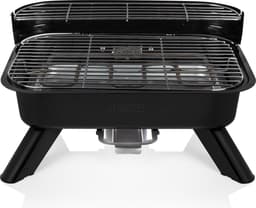 Princess 112252 Hybride Barbecue – 2000W – Elektrisch of Houtskool BBQ – Compact Tafelmodel – Ideaal voor Balkon & Camping – 44x29 cm - WK — thumbnail 4