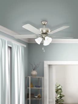 EGLO Las Palmas Plafondlamp met ventilator - 132cm - AC longer life - Grijs — thumbnail 4