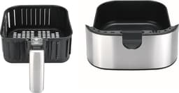 Airfryer XXL - Bourgini Heteluchtfriteuse - Digitaal display met touch control - 4 Liter inhoud / geschikt voor 1kg friet - Metalen behuizing- Bak met 65% minder vet — thumbnail 3