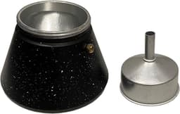 Rosenberg Espresso maker aluminium - percolator 9 kops – zwart — thumbnail 4