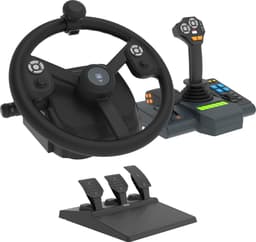 Hori Farming Control System for PC (Windows 11/10) for Farming Simulator with Full-Size Steering Wheel, Control Panel + Pedals — thumbnail 4
