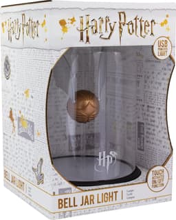 Harry Potter Golden Snitch Lamp – Officieel Gelicentieerde Sfeerlamp in Stolp, USB‑Voeding- Paladone — thumbnail 1